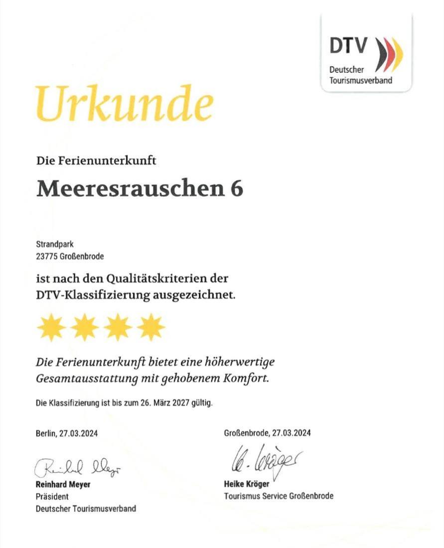 Meeresrauschen 6 Grossenbrode Bagian luar foto